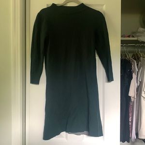 Green Loft Sweater Dress